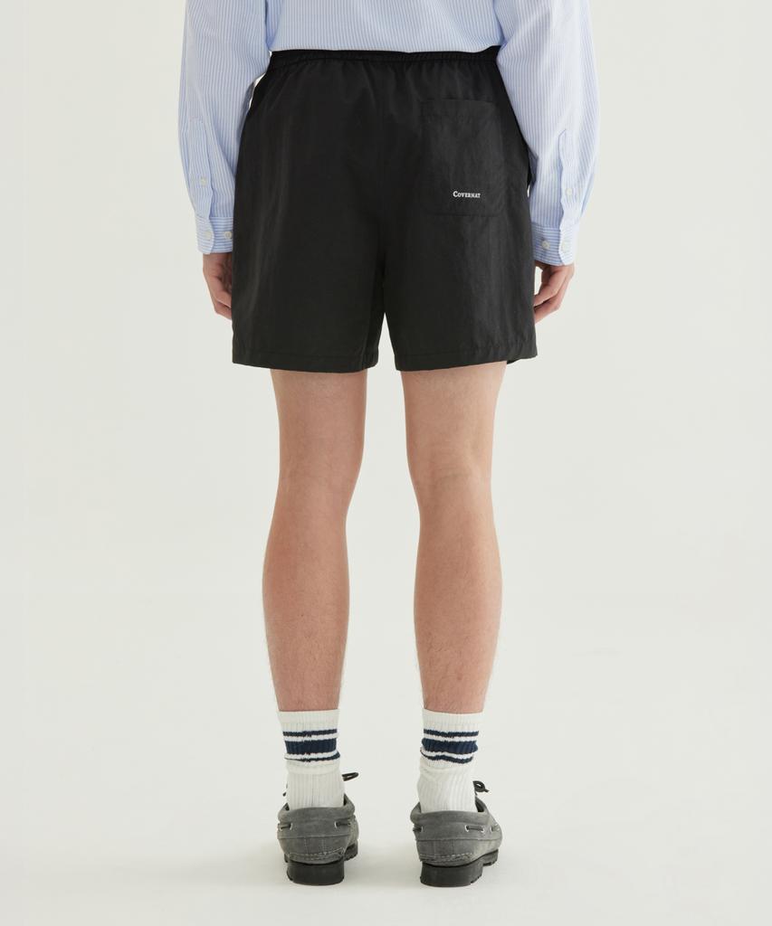 COVERNAT Utility Nylon Shorts Black