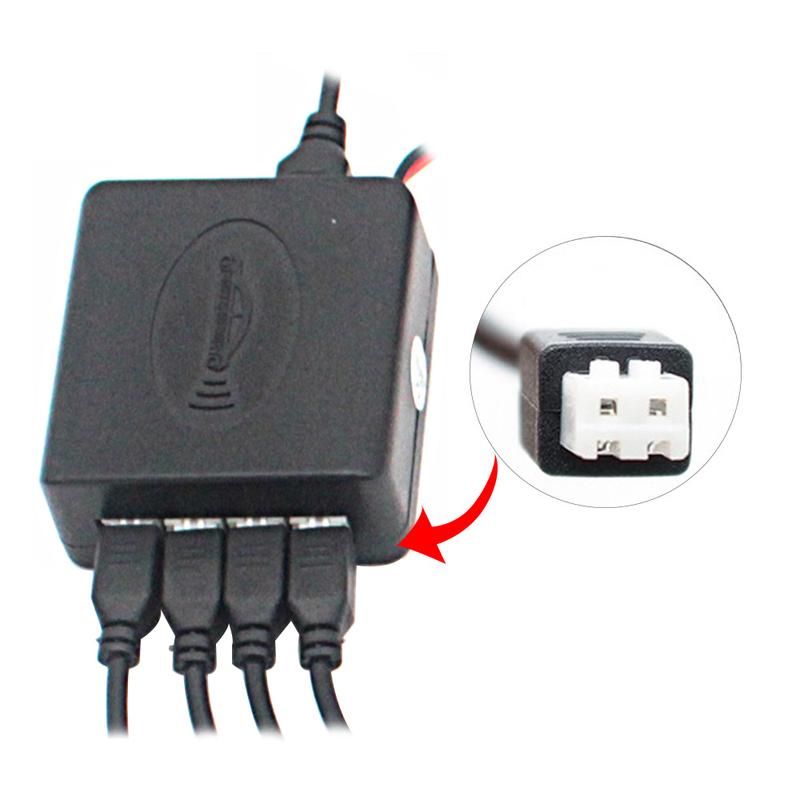 Car Parktronic LED Parking Sensor With 4 Sensors 16mm Reverse Backup Car Parking Radar Monitor Detector System