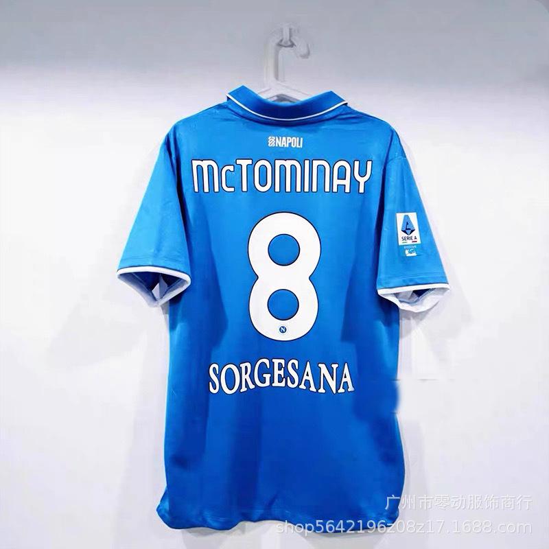 24-27 Serie A Maglia Napoli N.. 11 De Bruyne, Luca AC5 Kudwinter maglia da calcio