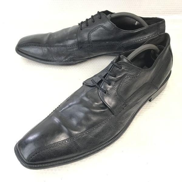 

Made in Germany Lloyd Swirl Moc Leather Dress Shoes Men’s 10.5 29.0 Black