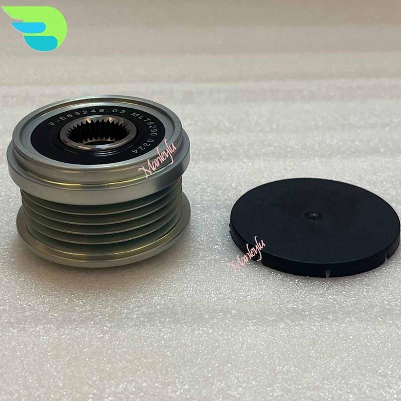535024210 F-563248.03 Overrunning Alternator Freewheel Clutch Pulley for OPEL CORSA D IGNIA ASTRA J MERIVA B ZAFIRA CASCADA