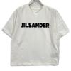 JIL SANDER J02GC0001 White Front Logo T-shirt tops L whiteUsed