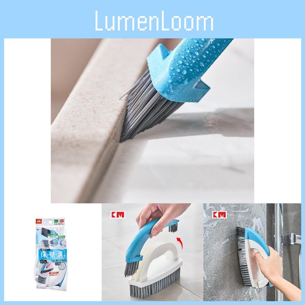 Plastic Floor Brush For Bathroom And Gap Cleaning With Bristles Sturdy