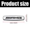3D Premium ABS Auto Sitz Rückenlehne Kopfstütze Emblem Abzeichen Aufkleber Für Mercedes Benz AMG Maybach Brabus Innenraum Styling Zubehör AB4
