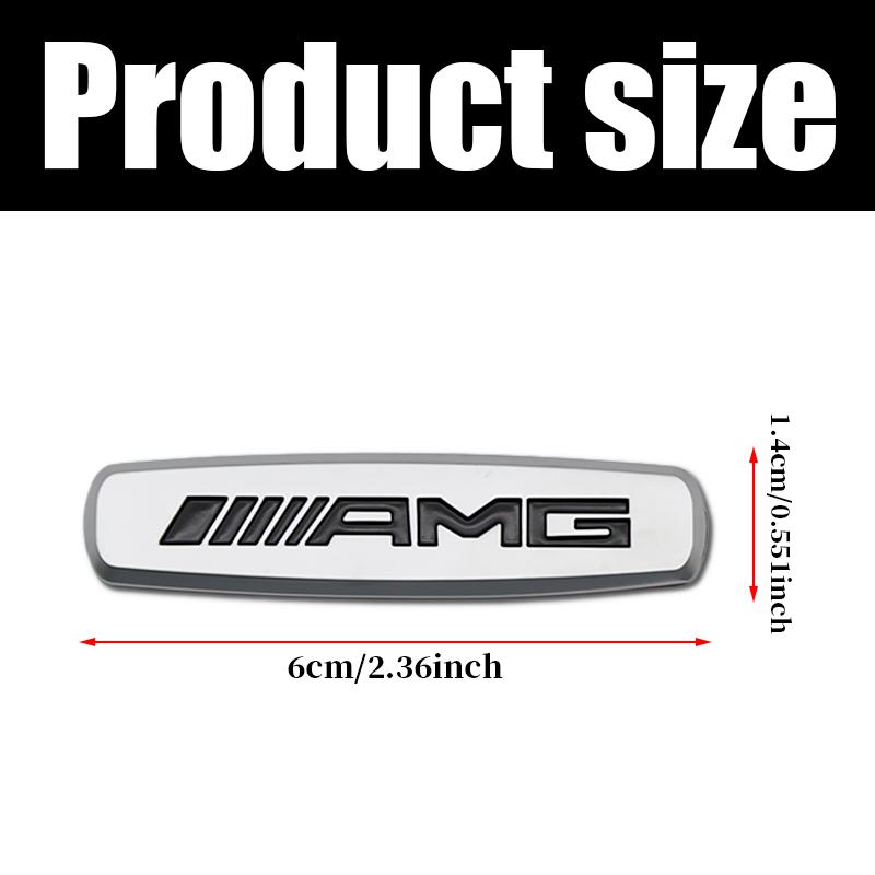 3D Premium ABS Auto Sitz Rückenlehne Kopfstütze Emblem Abzeichen Aufkleber Für Mercedes Benz AMG Maybach Brabus Innenraum Styling Zubehör AB4