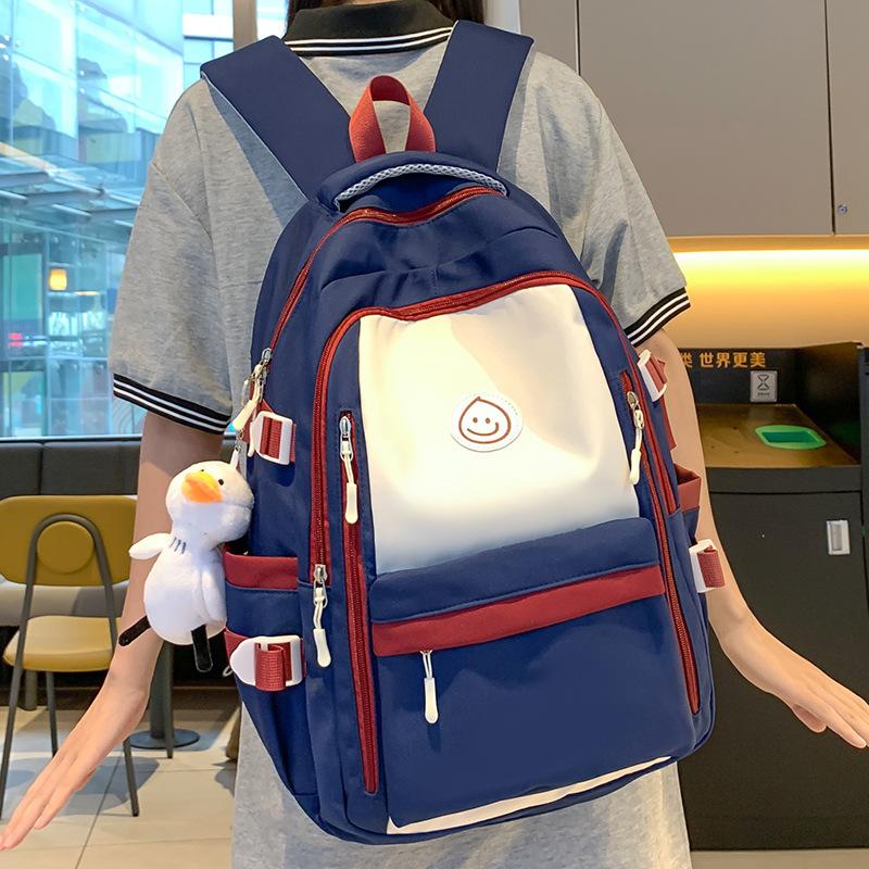 School Bag Female College Student College Style High School Student High Quality Fashion Junior High School Student Primary School Student Backpack
