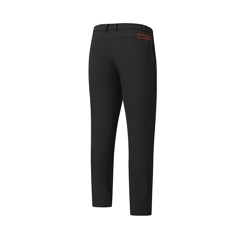 FILA Golf Classic Simple Sports Comfortable Versatile Woven Casual Pants Men bottoms Deep-Black A61M545802FBK