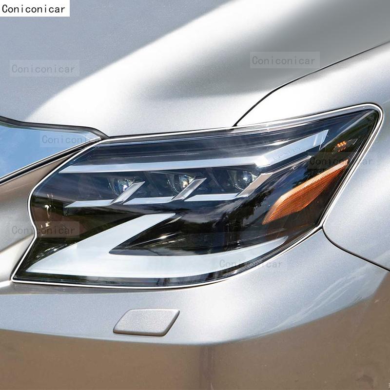 Car Headlight Protection Transparent Anti-Scratch Protective Film TPU Stickers For LEXUS GX 2014-  Accessories