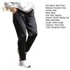 Pantaloni Invernali da Uomo Spessi Foderati in Peluche Vita Elastica Antivento Monocolore Larghi Caldi per Esterno Uso Quotidiano Pantaloni Sportivi