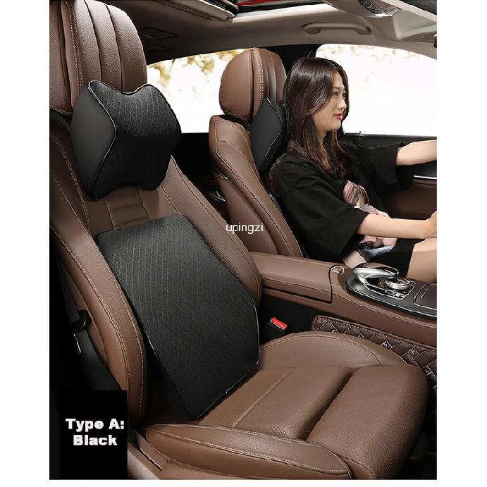 

Подушка для подголовника, автомобильная подушка для шеи, подушка для поддержки головы, автомобильная дышащая пена с эффектом памяти, медленная защита от отскока, автомобильная подушка для поясницы