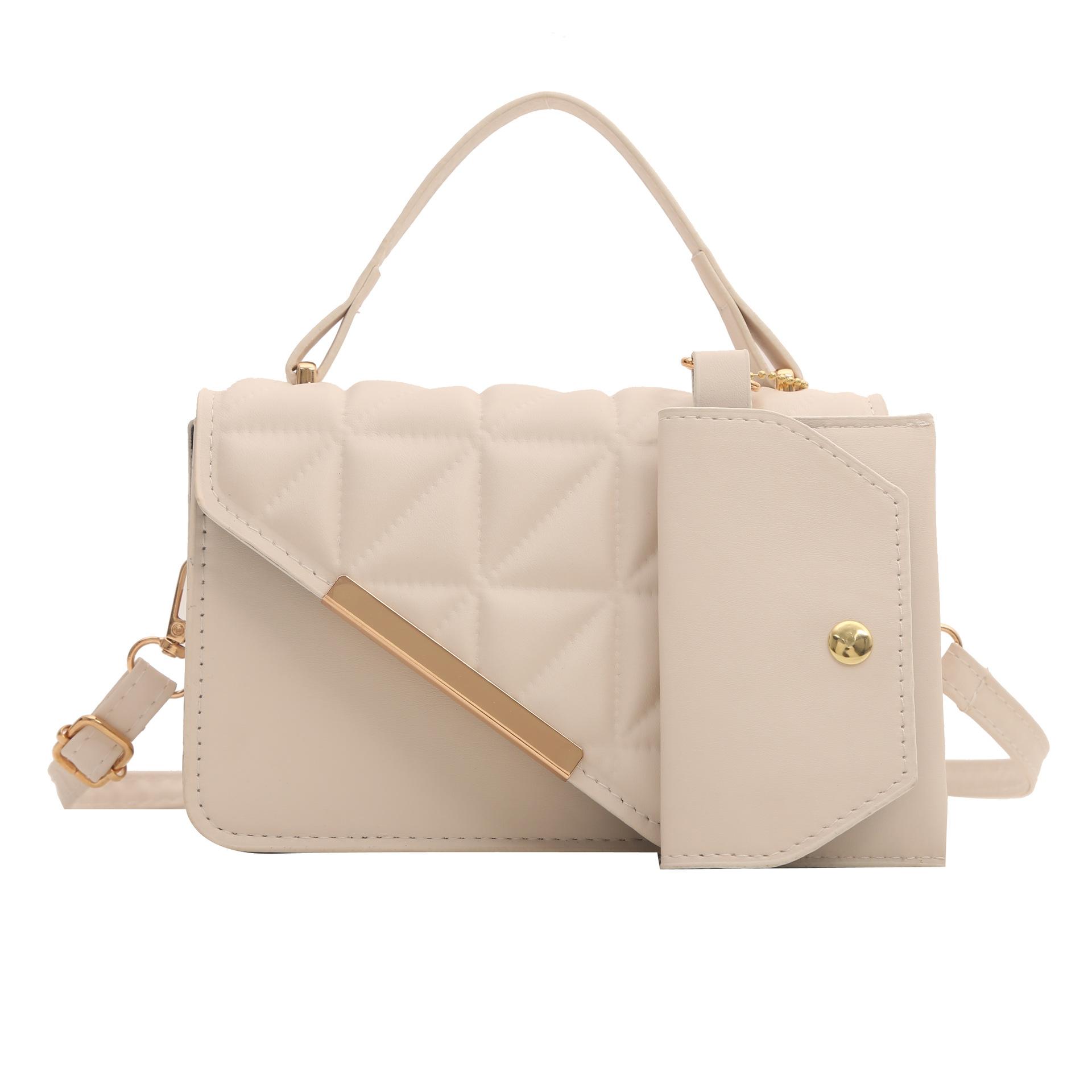 French plaid mother and child bag women s 2025 autumn new light luxury versatile shoulder bag classic commuter messenger bag