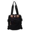 Schoolbag for women, Korean style large capacity washable canvas backpack, versatile commuting ins, casual high school and college student backpack