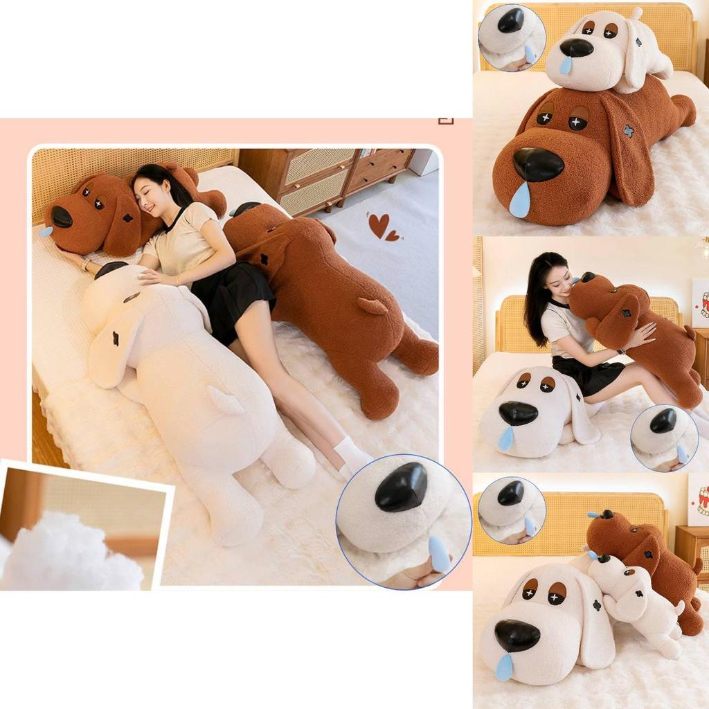 Adorable Long Plush Snotty Dog Toy With Big Eyes Perfect For Home Dcor Gifts