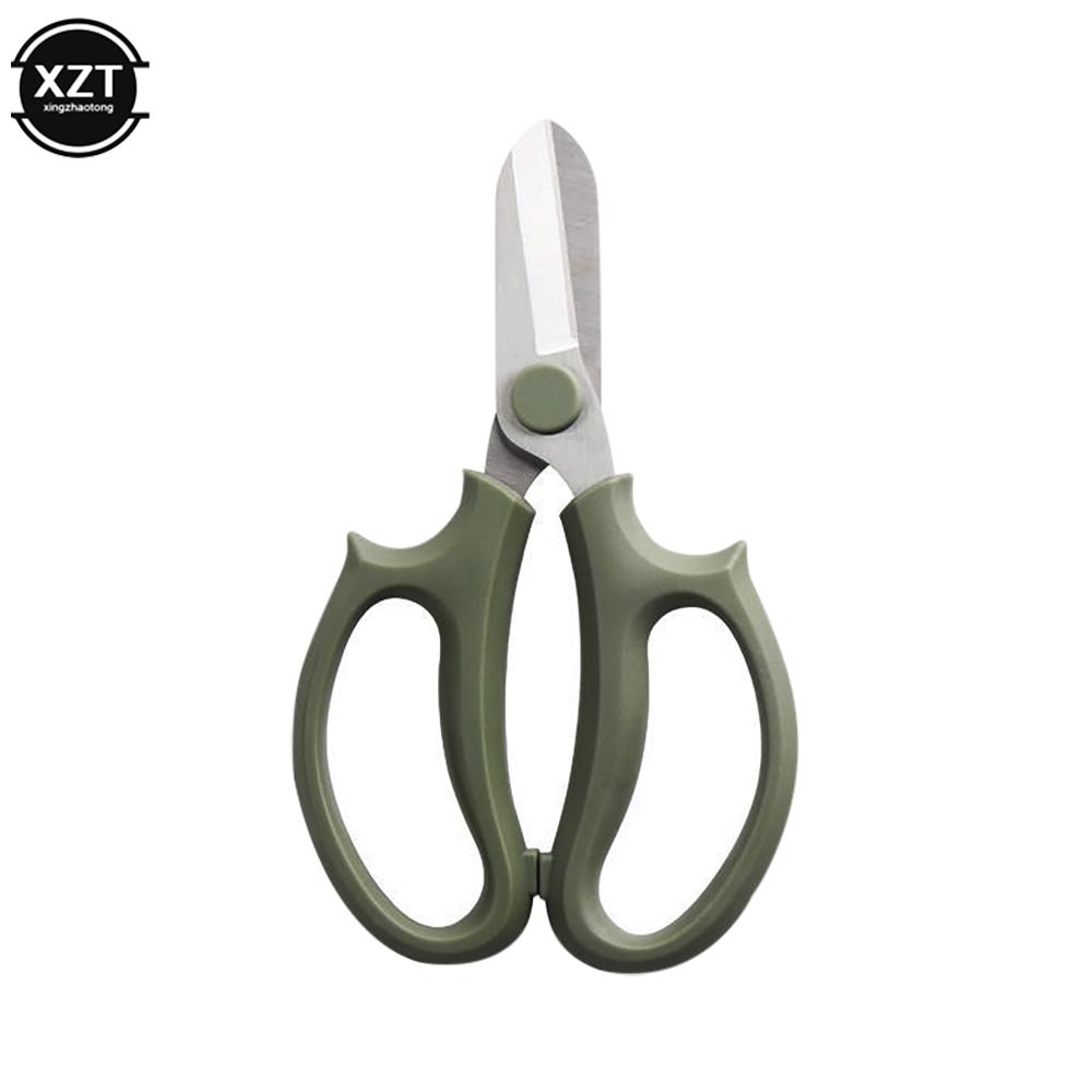 Stainless Steel Garden Scissors Floral Shears Professional Flower Scissor Comfortable Grip Handle Pruning Shear New