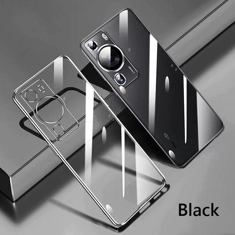 Case For Huawei P60 Pro Luxury Plating Soft Clear Back Cover For Huawei P60 Pro Art P60Pro P60Art 5G Phone Case