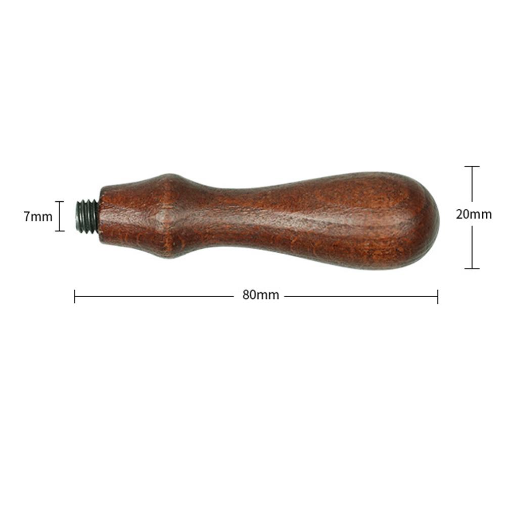 Retro Wax Seals Tool DIY Wooden Fire Paint Handle Handmade Vintage Wax Sealing Handle Envelope Scrapbooking Supplies