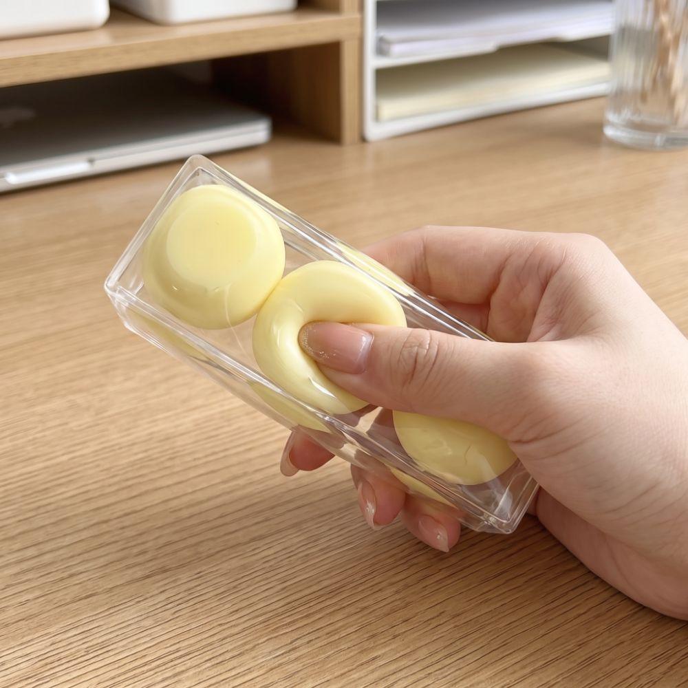 Sound Crispy Butter Stick Squishy Toy Wax Coating TPR Butter Bar Office Desk Toy