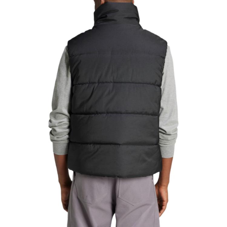 adidas Originals 70S Gewatteerd Gilet Heren Gilets Zwart JN9555