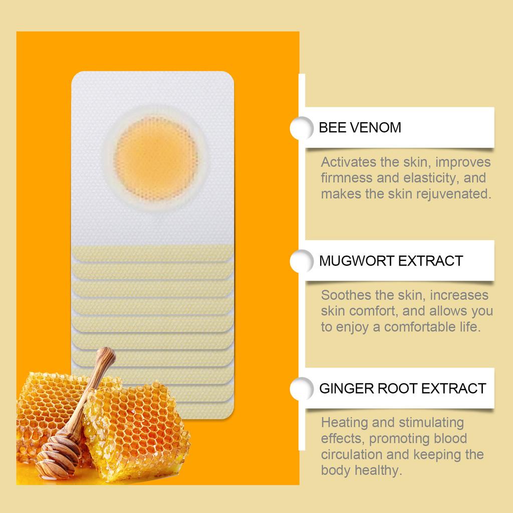Ximonth Bee Venom Lymphatic Body Shaping Patches For Firm Tight Skin And Slimmer Figure