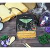 Luna Moth Leather Book of Shadows: Handmade Witchcraft Grimoire