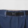 adidas Solid Color Belted Woven Track Pants Men Bottoms Blue HM7470
