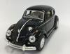 KiNSMART Scale 1967 Classic Beetle Pullback Diecast Model Car 1/32 (Black)