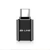 For Volkswagen VW 1Pcs USB To Type-C OTG Adapter USB Female Converter Phone Charger For VW Golf 7 MK7 Golf 6 MK6 Golf 5 Jetta Tiguan Polo CC