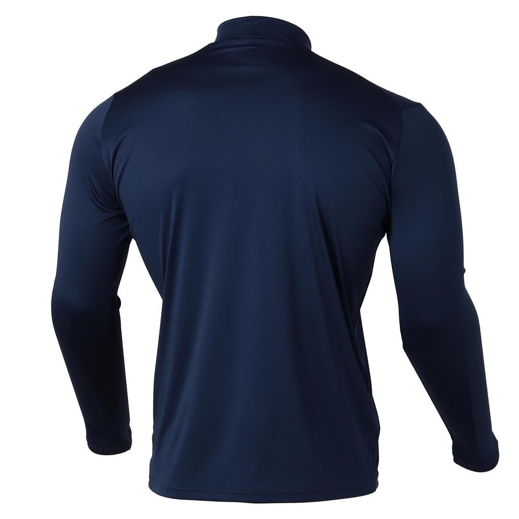 Mizuno BIO NEXT Golf Long UV Deep Size M Undershirt, Sleeve, Protection, Moisture-Wicking, Quick-Drying, Men's, Navy, (52JAC550)