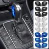 Valve Stems Caps For VW GTI Golf Polo Passat CC Tiguan RLine Touareg R Bora Car Gear Lever Shift Cover Sticker Decor WR0