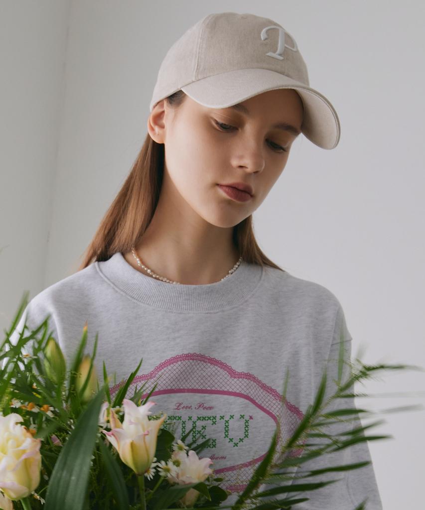 POEV Love Poem Ball Cap - Beige