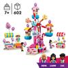 LEGO Friends 42700 La Grande Roue Ornée de Bonbons et Cupcakes - Jouet Interactif - Cadeau