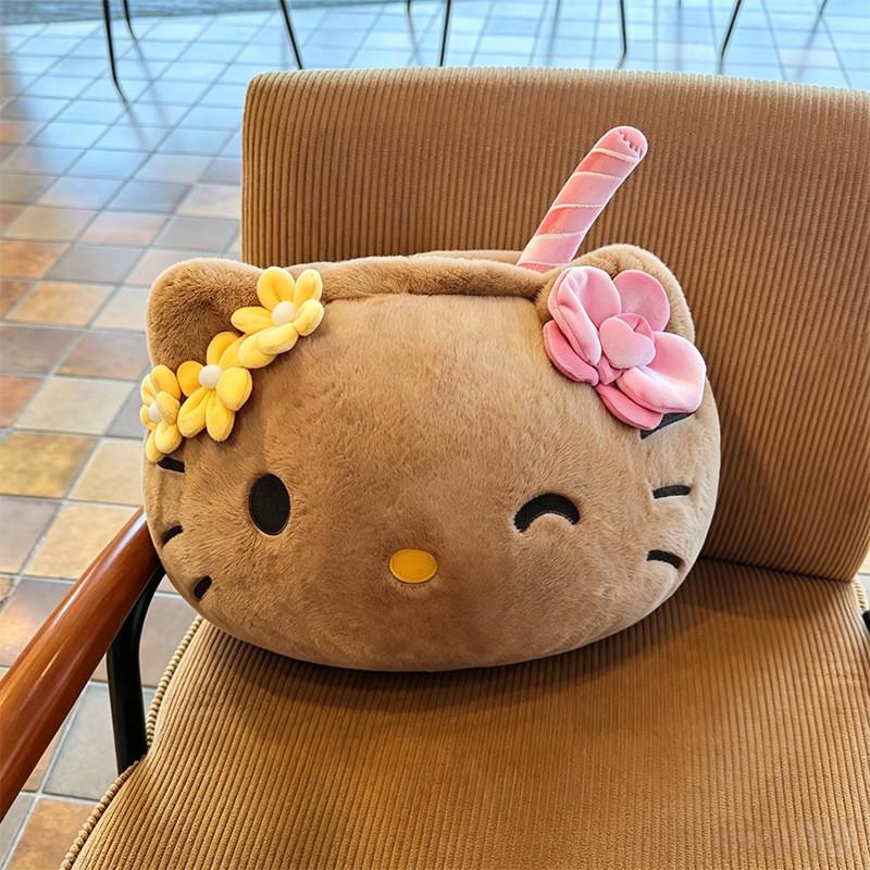 Plush Car Bed Pillow Soft Cartoon Cushion For Girls Gift