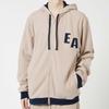 CORDUROY FLEECE FZ HOODIE Hoodie Jacket Open Front Zip Up Parka 54085860 Navy [Emporio Armani] Men's 68.
