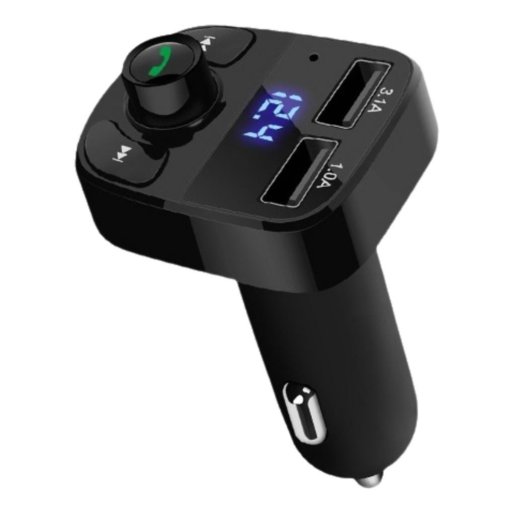 

Car Bluetooth Wireless Fm Transmitter Mp3 Player Usb Car Adapter Charger