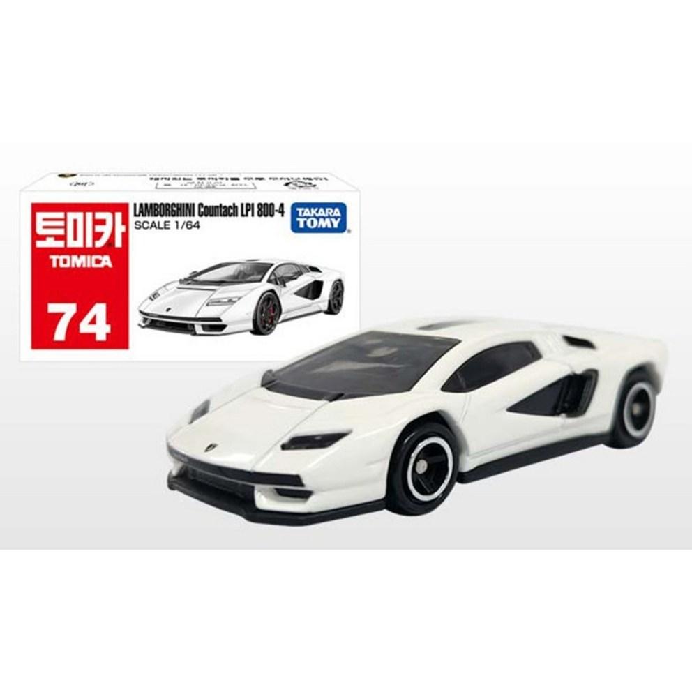 Tomica 74 Lamborghini Countach LPI 800-4 Die-Cast Auto Figur, Gemischte Farben, 2er-Pack