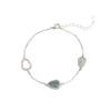 Blue Water Jadeite Gourd Bracelet Women'S Niche Lamp Luxury New Chinese Hollow Diamond High-End Jewelry Women Premium
