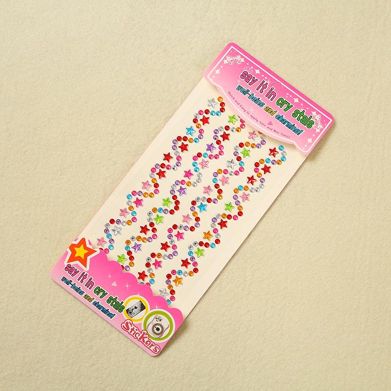 52 Unique Styles: DIY Acrylic Rhinestone Stickers – Creative Decorative Stationery