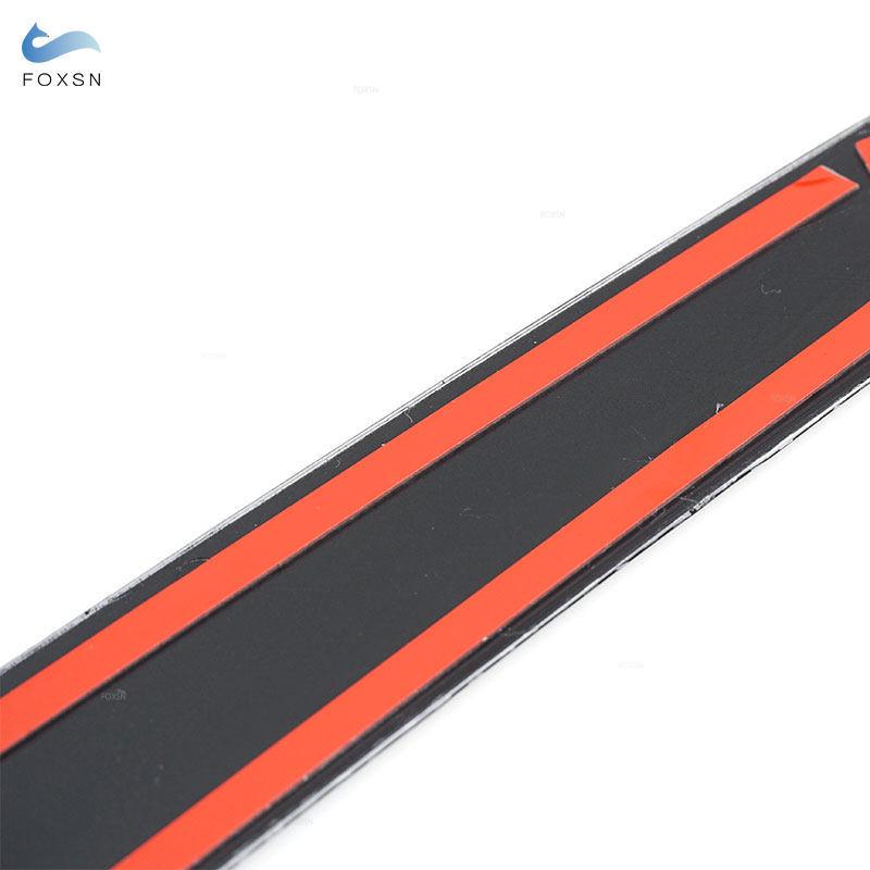 For BMW 5 Series G30 2018 -  Car Accessories Carbon Fiber Pattern Head Front Fog Lights Lamp Eyelid Cover Strips Trim