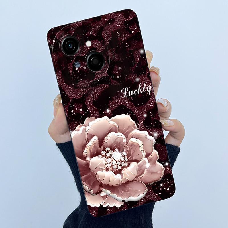 For Tecno Spark Go 1 s 1s 2025 Go1s Go2025 Pop 9 4G Phone Case Sweet Girls Cute Cats Soft Silicone Shockproof Back Cover Fundas