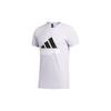 adidas T Shirts Men's Purple Crew Neck Moderate Straight Fit FT2827