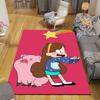 1Pc Rainbow Dreams Rug, Office Carpet Indoor Outdoor Doormat, Non-Slip, Comfortable, Living, Christmas Halloween, Xmas Gift N1105