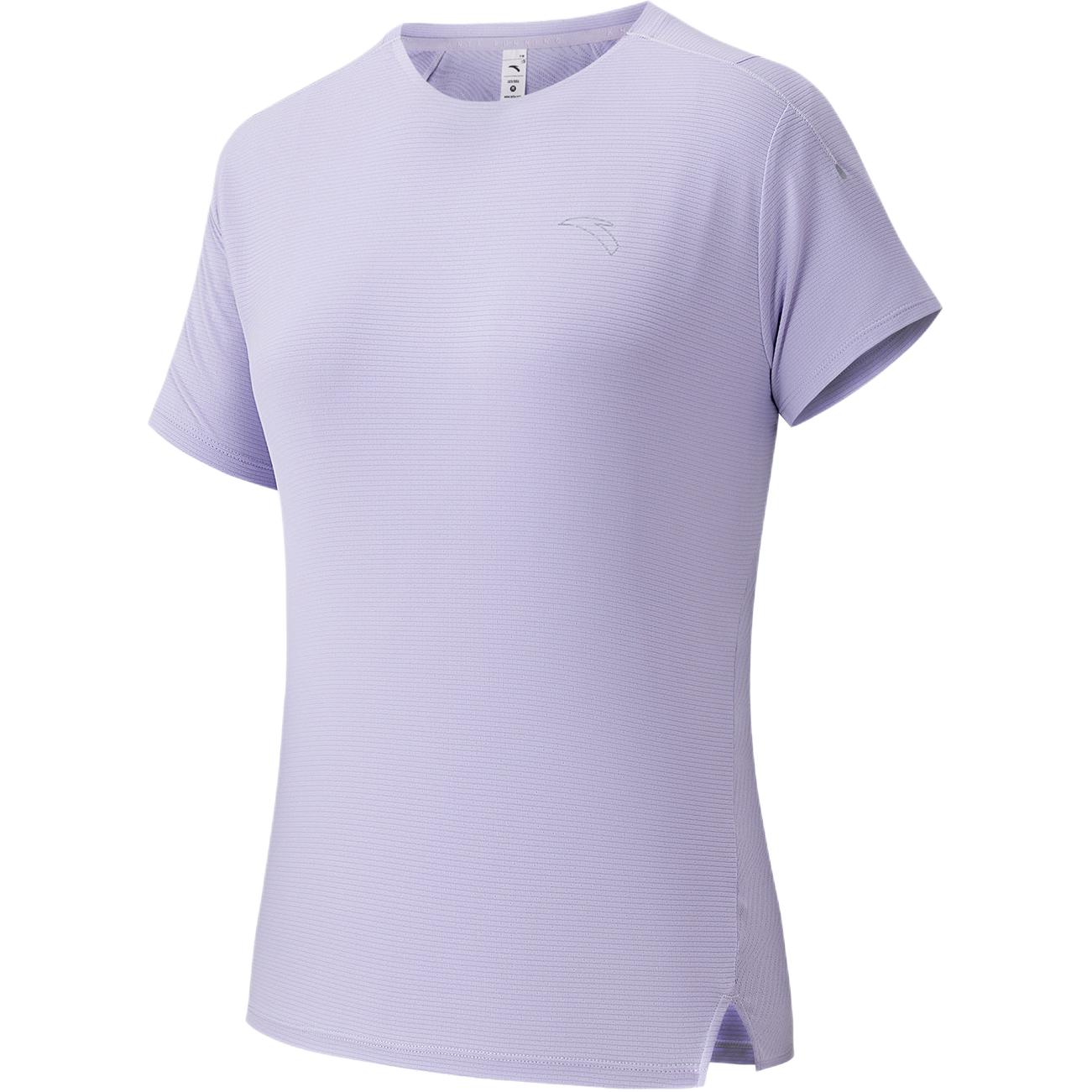 Anta Running Series Solid Color Versatile Simple Casual Short Sleeve T-Shirt Women Tops 962625103-2 XS