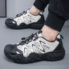 Mens Sneakers SpringAutumn Breathable Wear Resistant Tooling Shoes Platform Non-slip Outdoor Hiking Travel Shoes Tenis Masculino