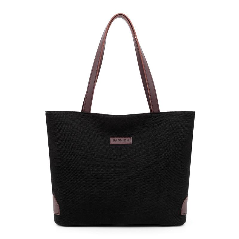 New shoulder bag women's large-capacity women's bag linen tote bag