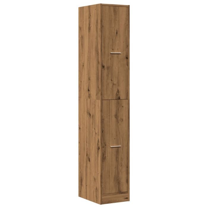 VidaXL Armoire d'apothicaire chêne artisanal bois d'ingénierie, coffre d'apothicaire, meuble d'apothicaire, coffre à tiroirs 3309635