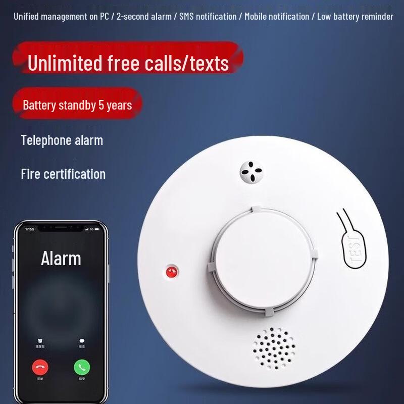 Miflame 4G IoT Wireless Smoke Detector