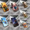 Super Cute P-Paddington-B- Bears Soft Silicone Phone Case for Samsung Galaxy A73/A71/A72/A70/A53/A52/A51 - Black