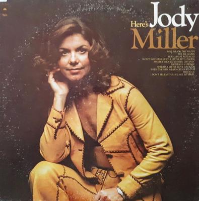 LP Record JODY MILLER - Here's Jody Miller KE34446 Epic 1977 US Folk Used