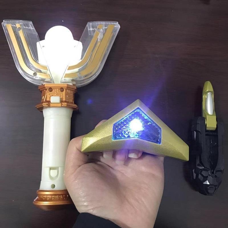 Gaia Sapphire Summoner Toy: Light-Up Children's Transformation Weapon Prop