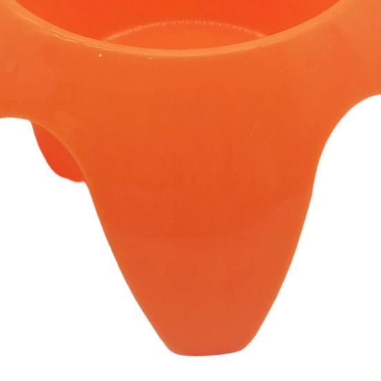 Becherhalter für den Strand in kräftigen Farben Stapelbarer tragbarer Getränkehalter für Handys Snacks Sonnencreme Sandfreier Organizer für Reisen Camping Picknick Familie